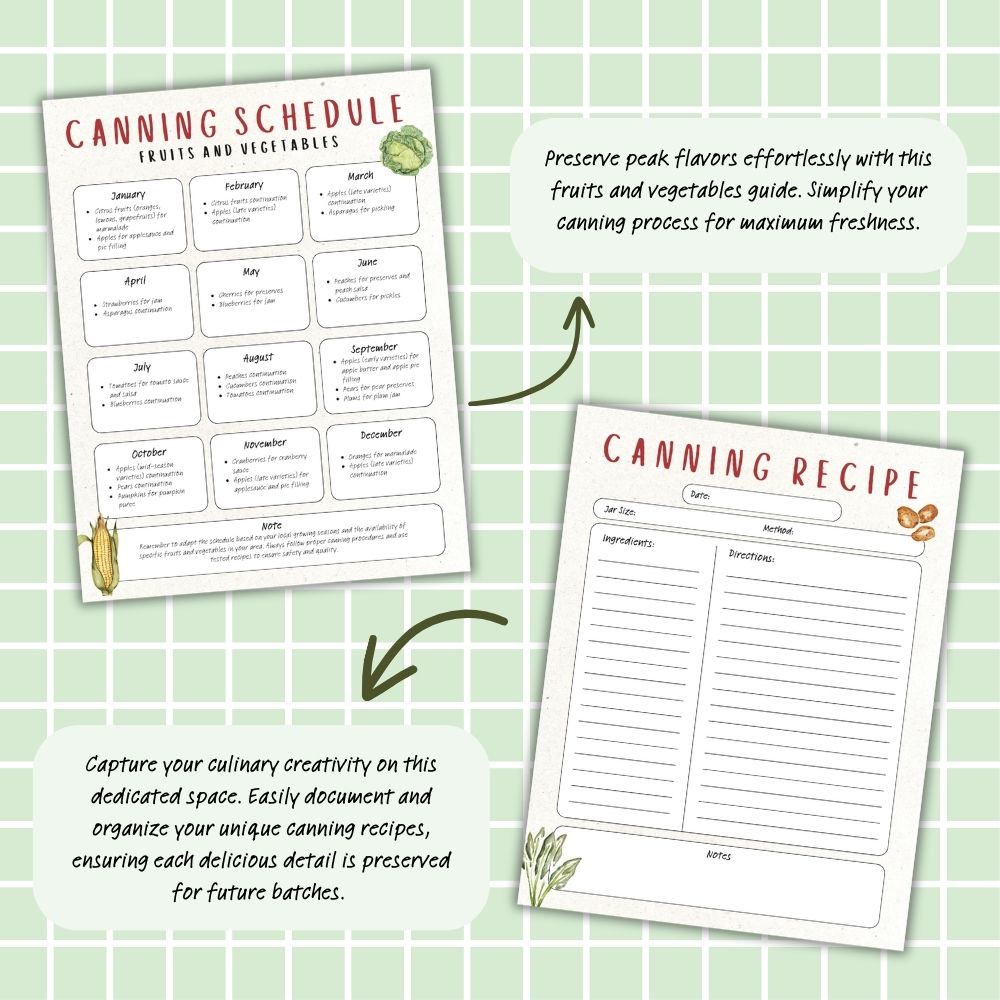 PLR Canning Planner