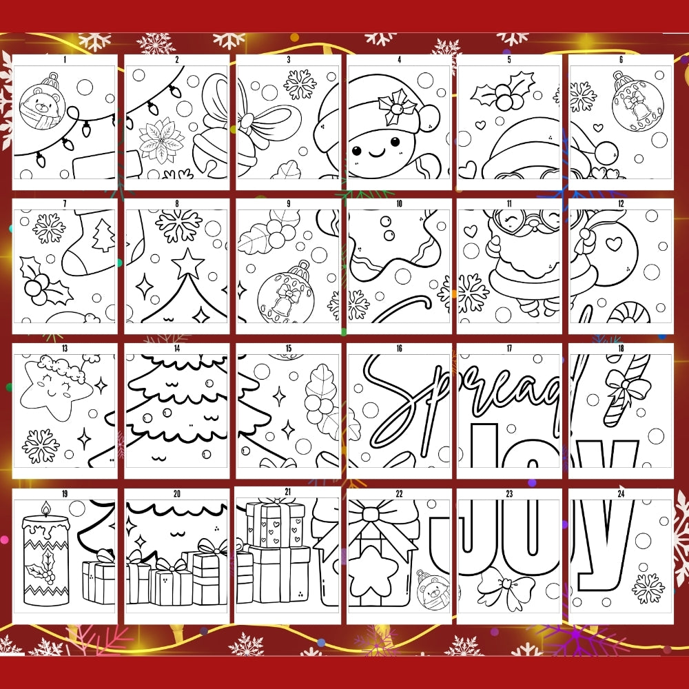 PLR Printable Christmas Collaboration Poster