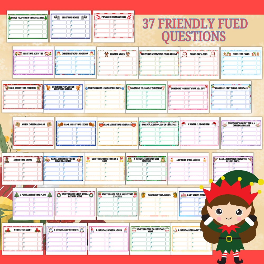 PLR Christmas Friendly Feud