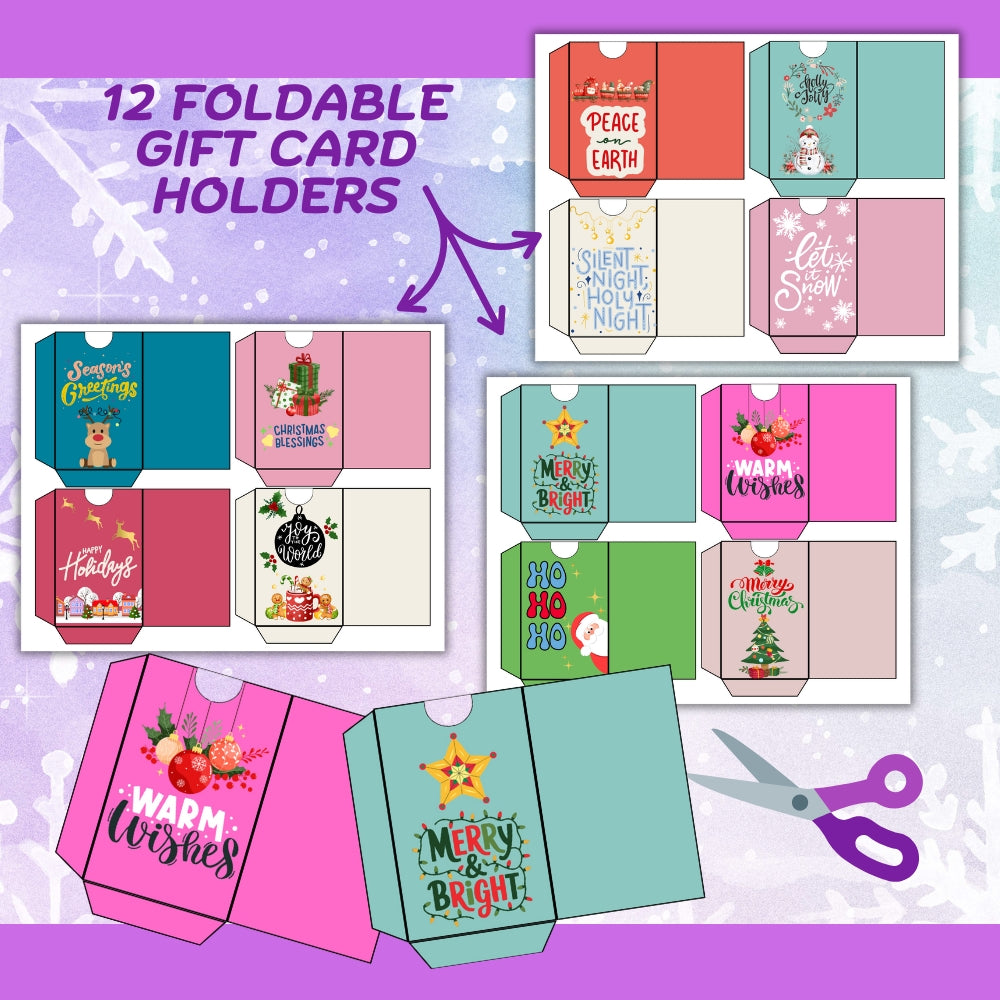 PLR Christmas Gift Tags and Gift Card Holders