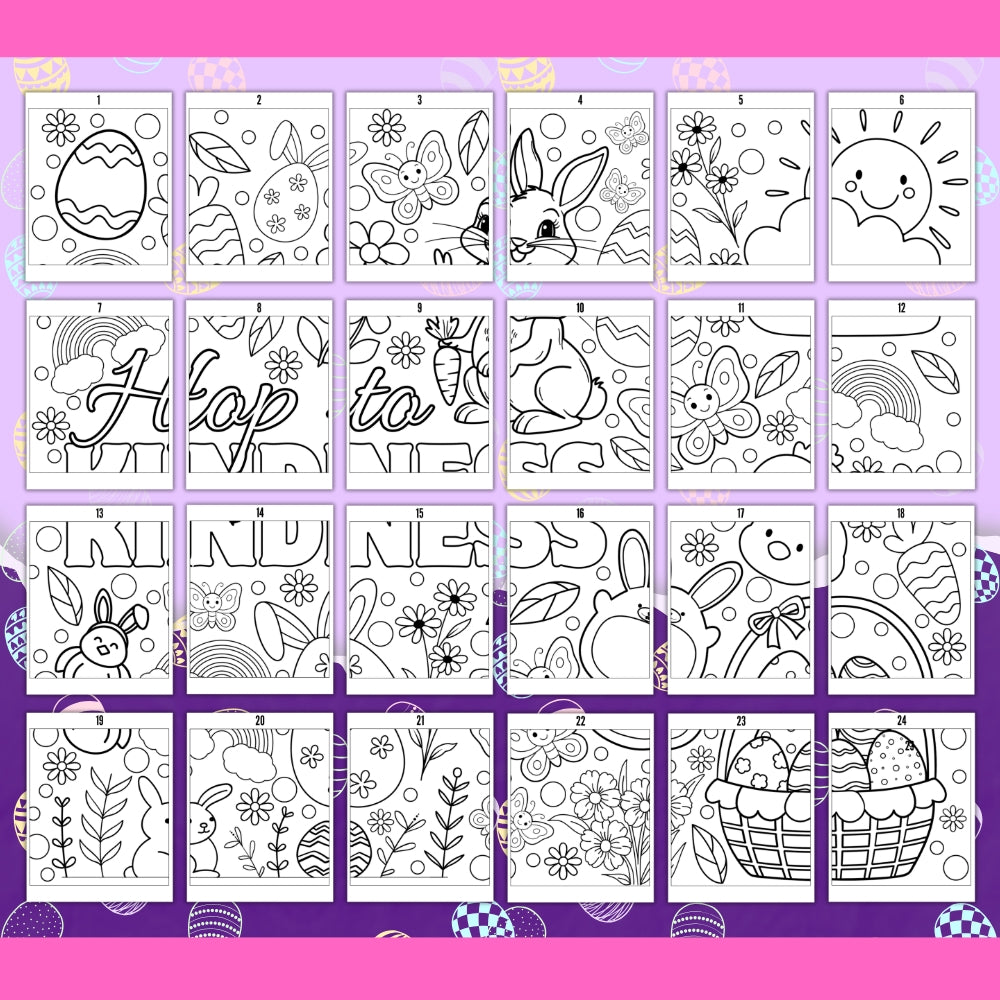 PLR Printable Easter Collaboration Poster