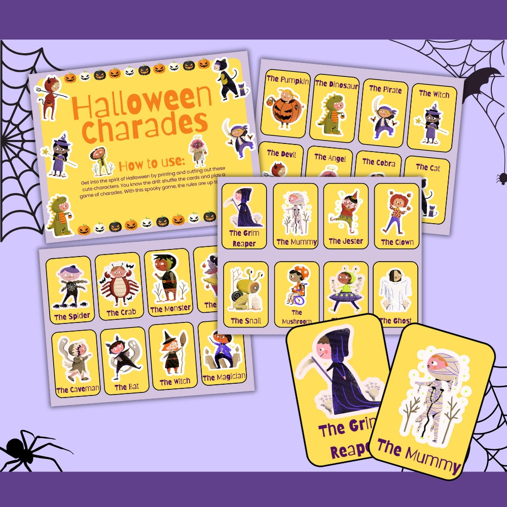 PLR Halloween Board Game Bundle