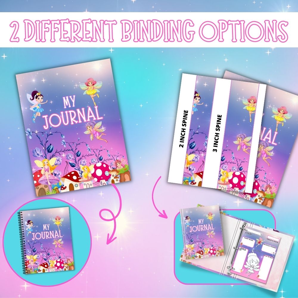 PLR Kids Fairy Journal