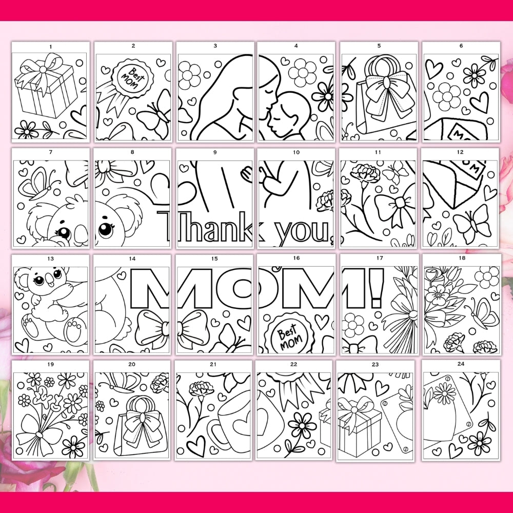 PLR Printable Mother's Day Collaborative Poster