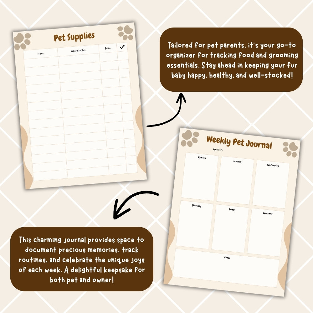 PLR Pet Planner