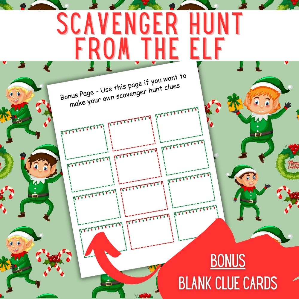 PLR Scavenger Hunt from the Elf