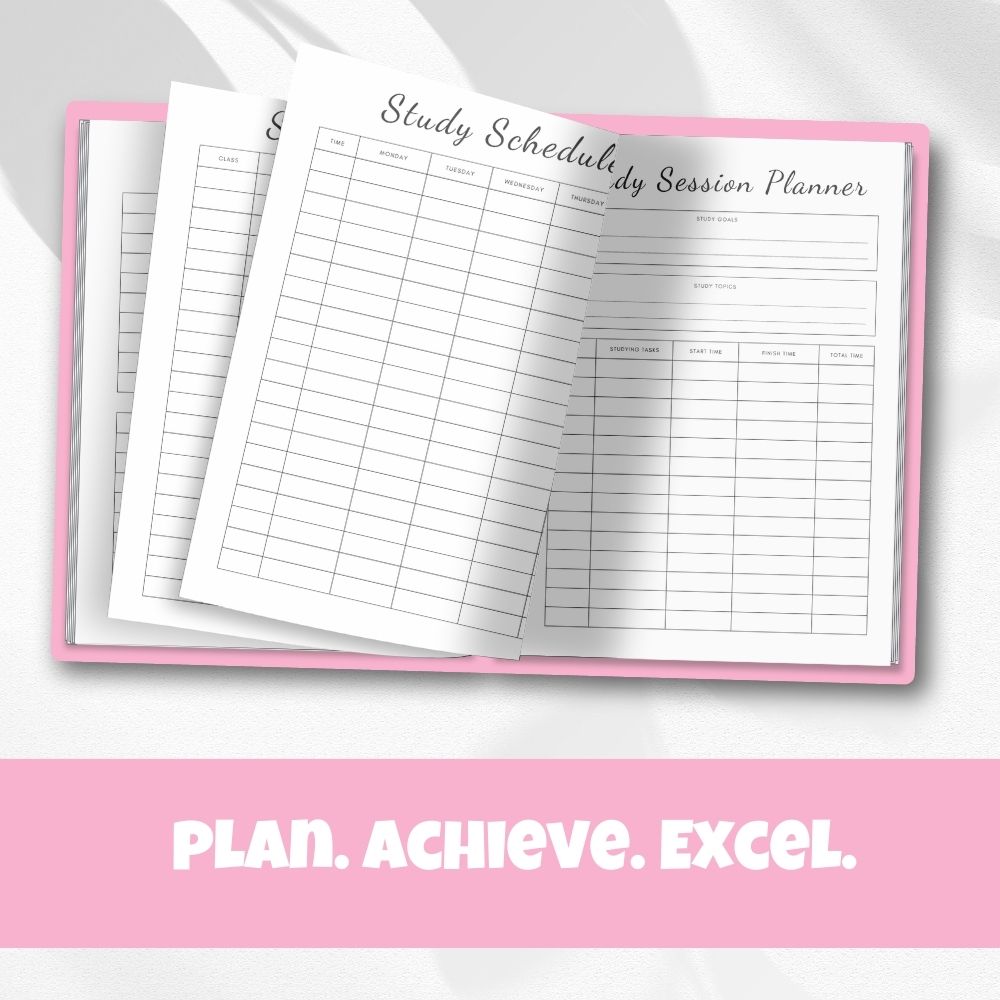 PLR Student Planner - Plain Design