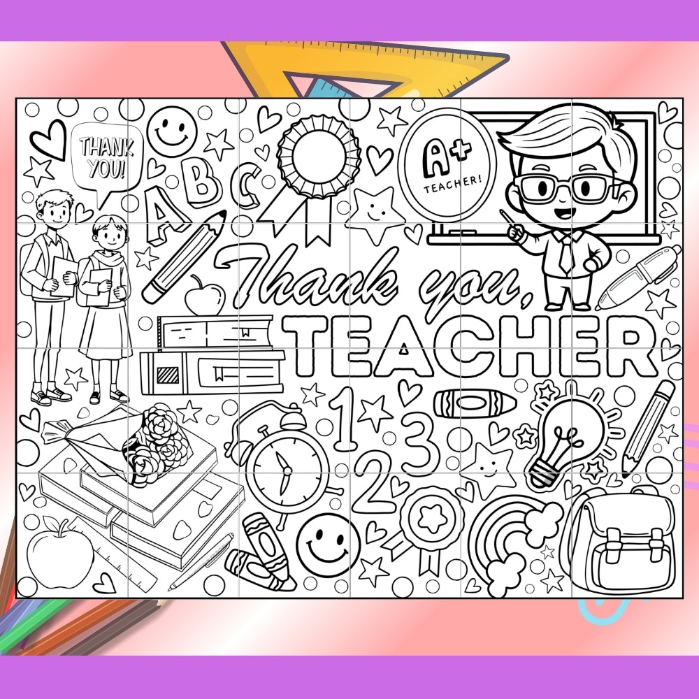 PLR Teacher Appreciation Collaborative Poster