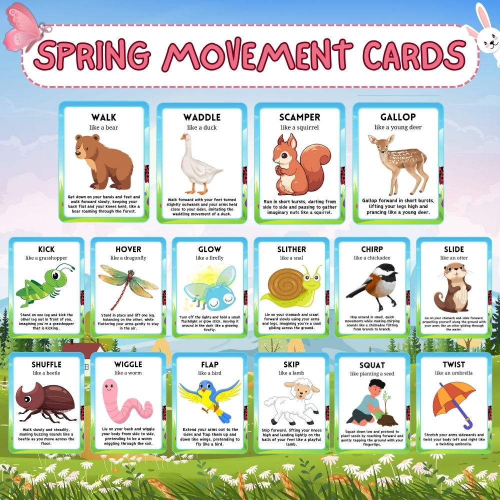 PLR Spring Movement Cards