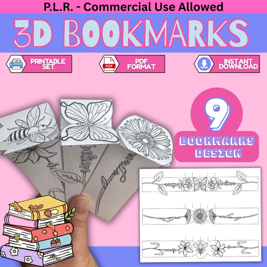 PLR 3D Bookmarks