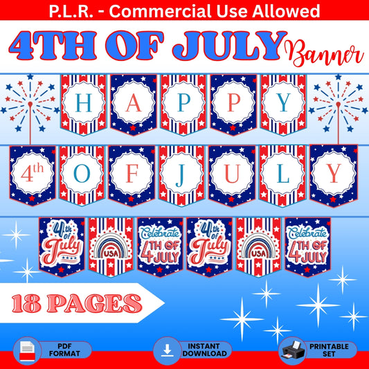 PLR 4th of July Banner
