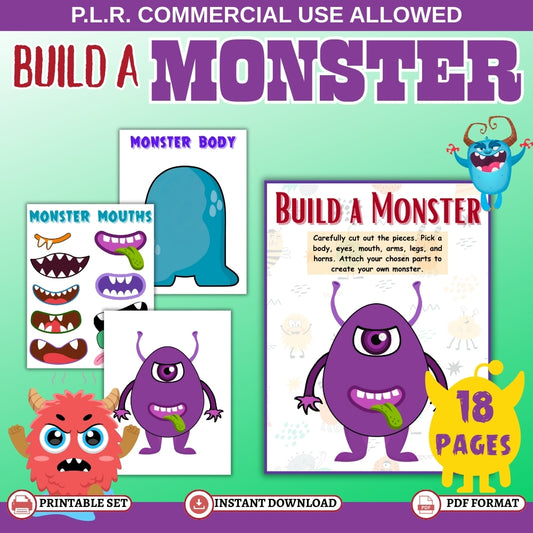 PLR Build a Monster