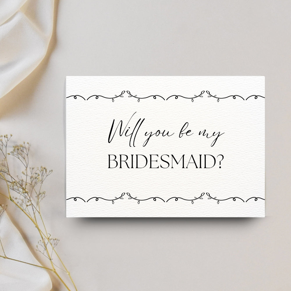 PLR Bridesmaid Proposal Cards
