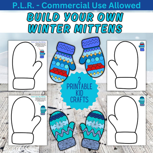 PLR Build Winter Mittens