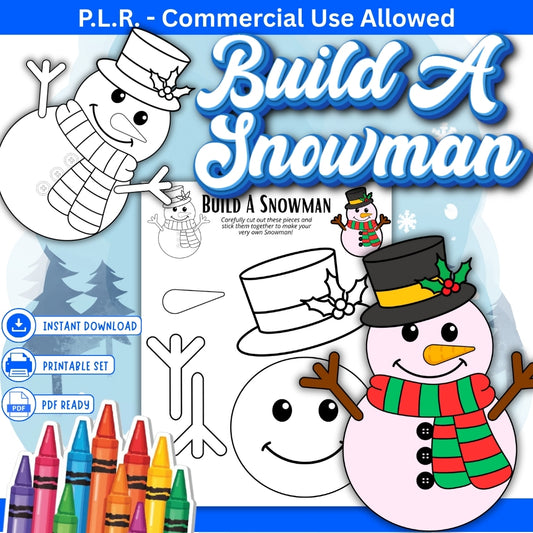 PLR Build a Snowman