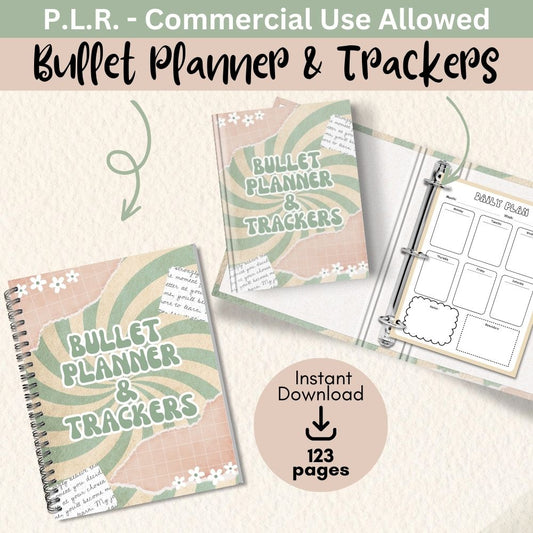 PLR Green Bullet Planner & Trackers