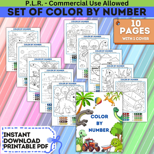 PLR Color by Number