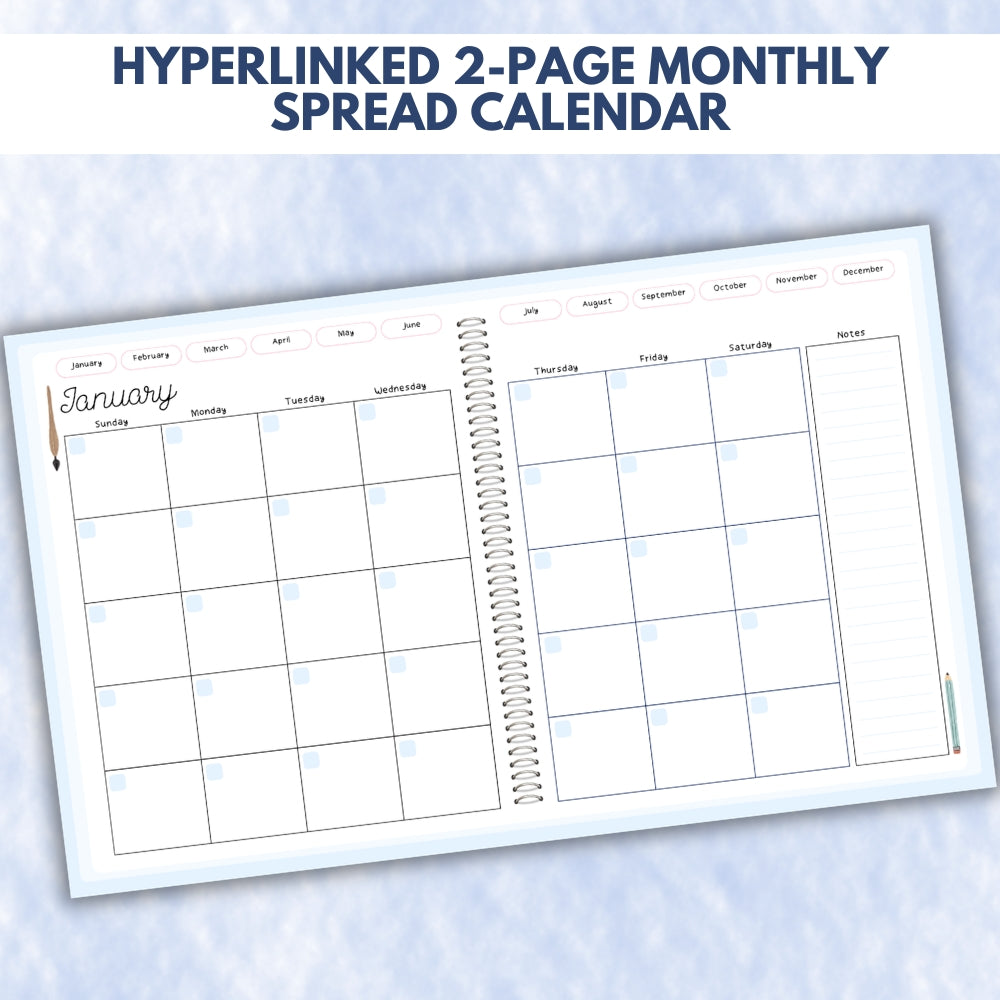 PLR Digital Artist Planner