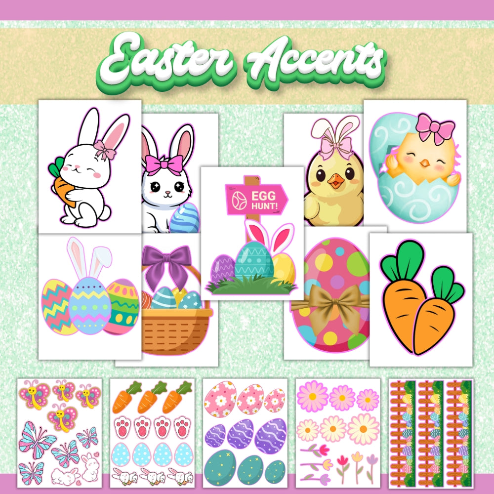 PLR Easter Bulletin Board Kit