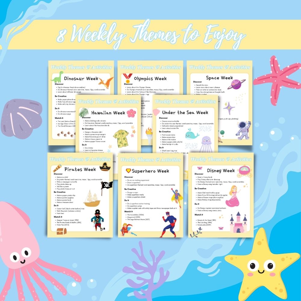 The Ultimate P.L.R. Summer Printables Template Pack