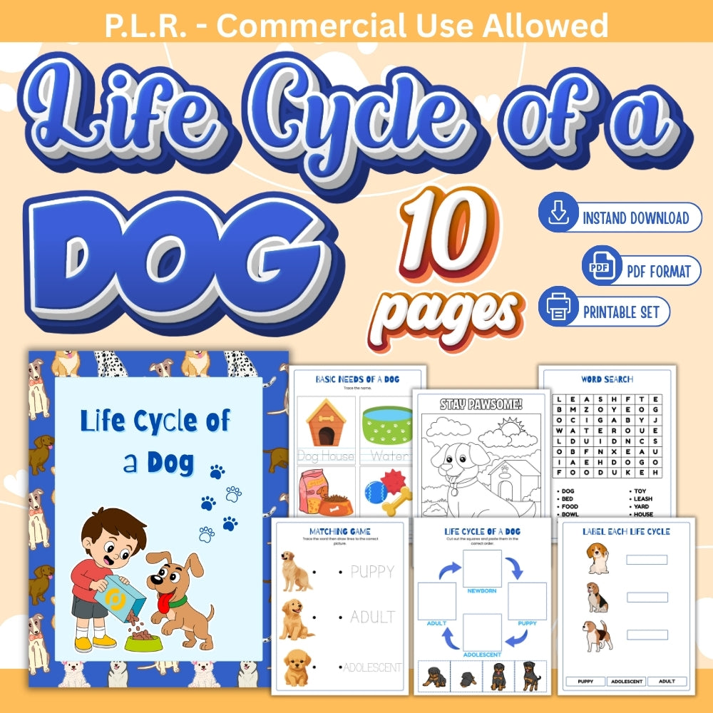 PLR Life Cycle of a Dog
