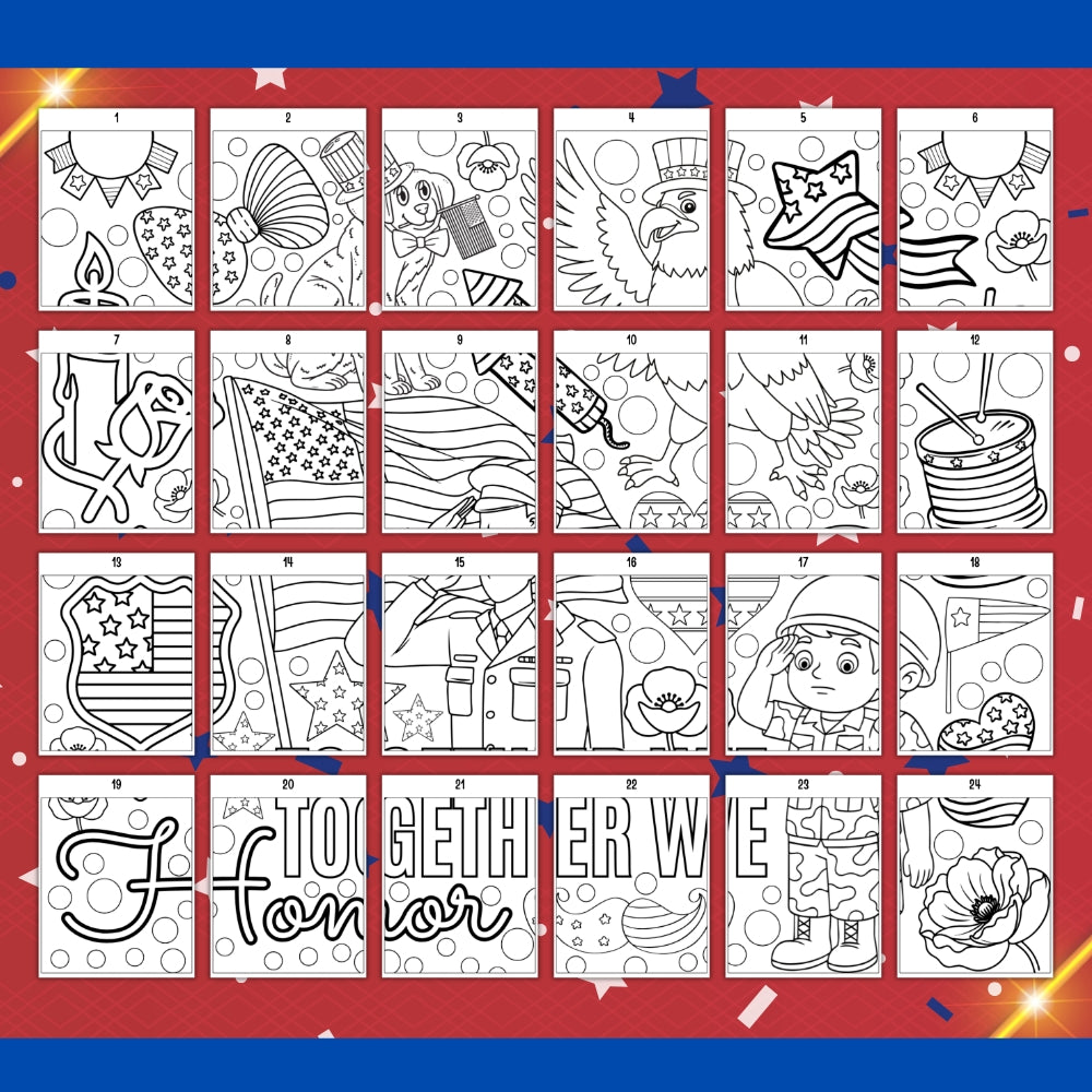 PLR Printable Memorial Day Collaborative Poster