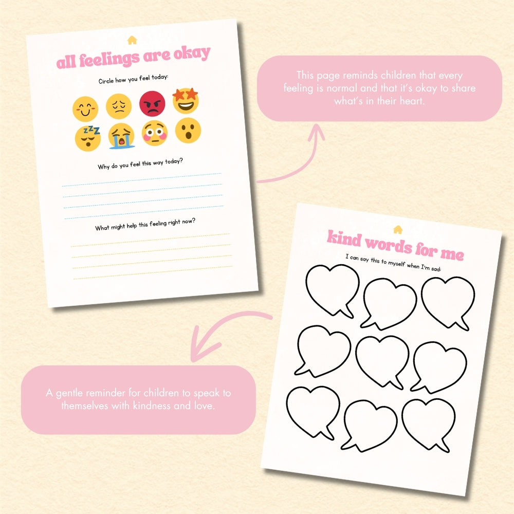 PLR Digital Mental Health Journal for Kids