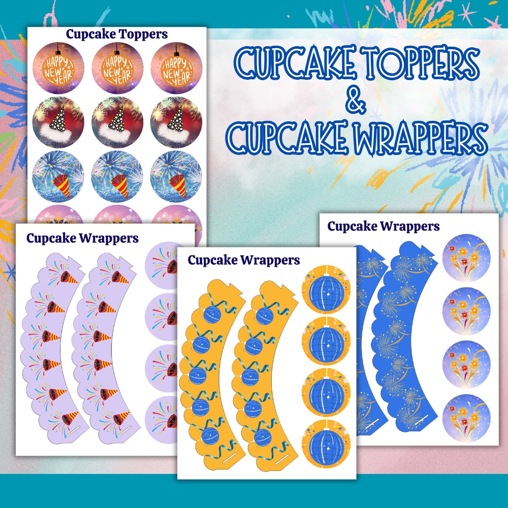 PLR New Year Party Printables