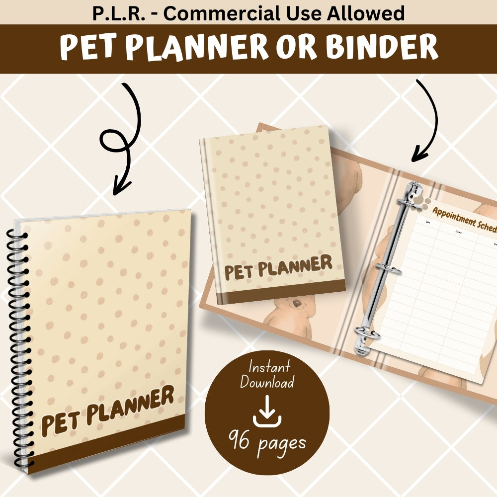 PLR Pet Planner