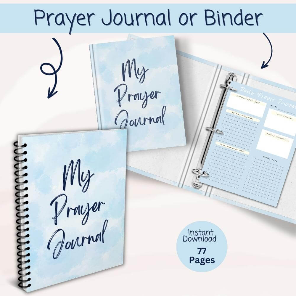 PLR Blue Prayer Journal