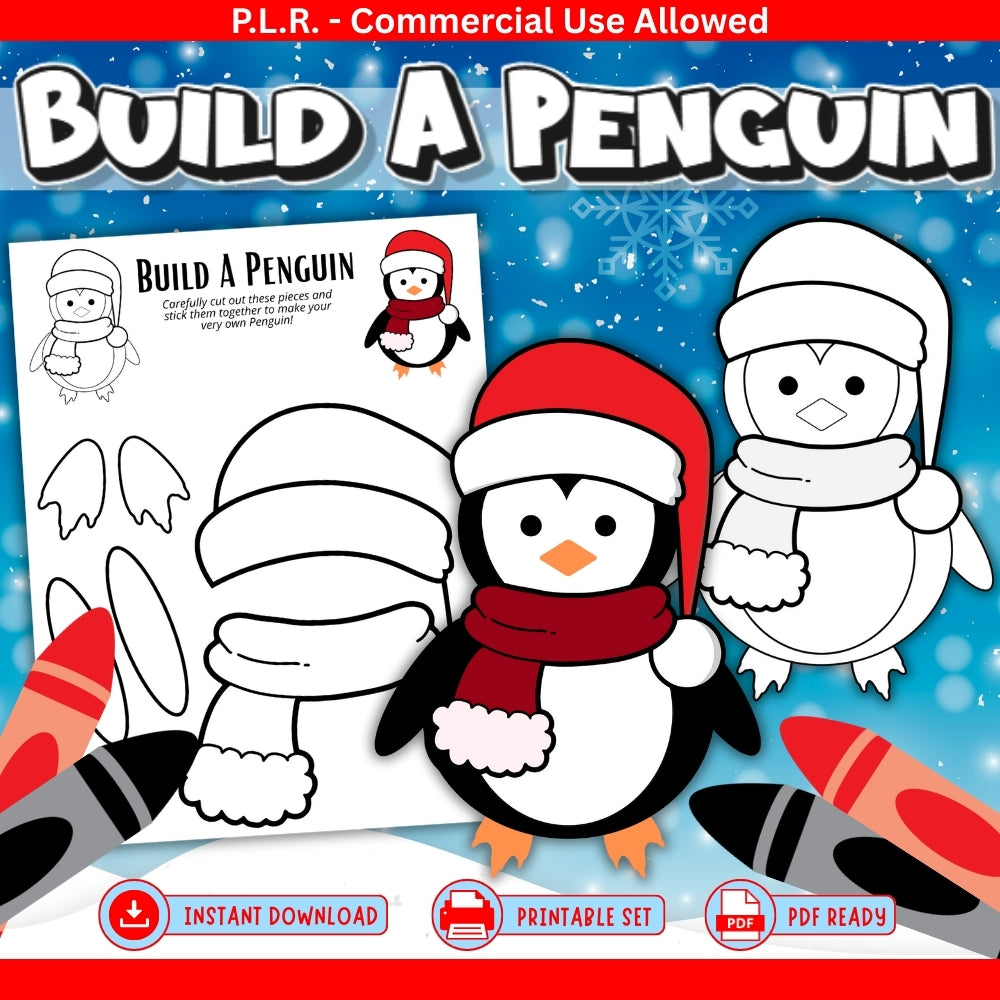 PLR Build a Penguin