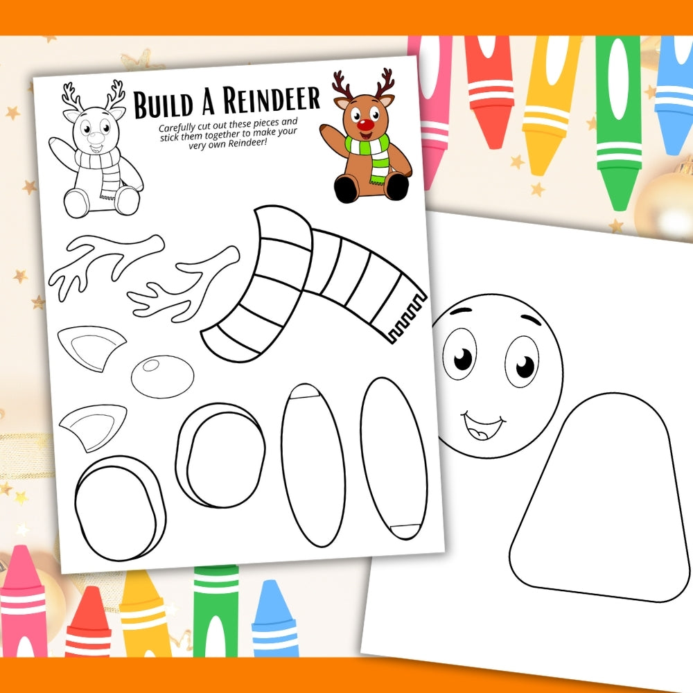 PLR Build a Reindeer