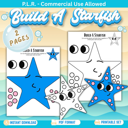 PLR Printable Build a Starfish