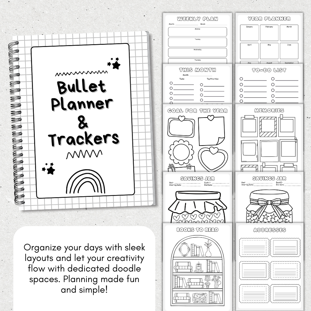 PLR Bullet Planner & Trackers