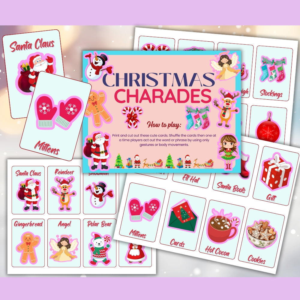 PLR Christmas Printable Board Game