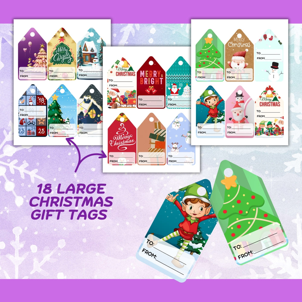 PLR Christmas Gift Tags and Gift Card Holders