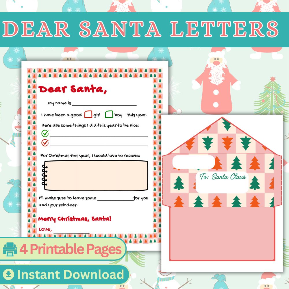 PLR Dear Santa Letters