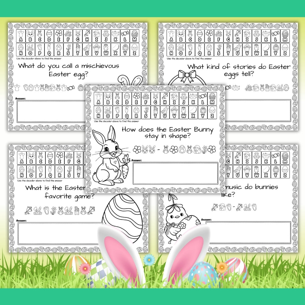 PLR Printable Easter Code Breakers