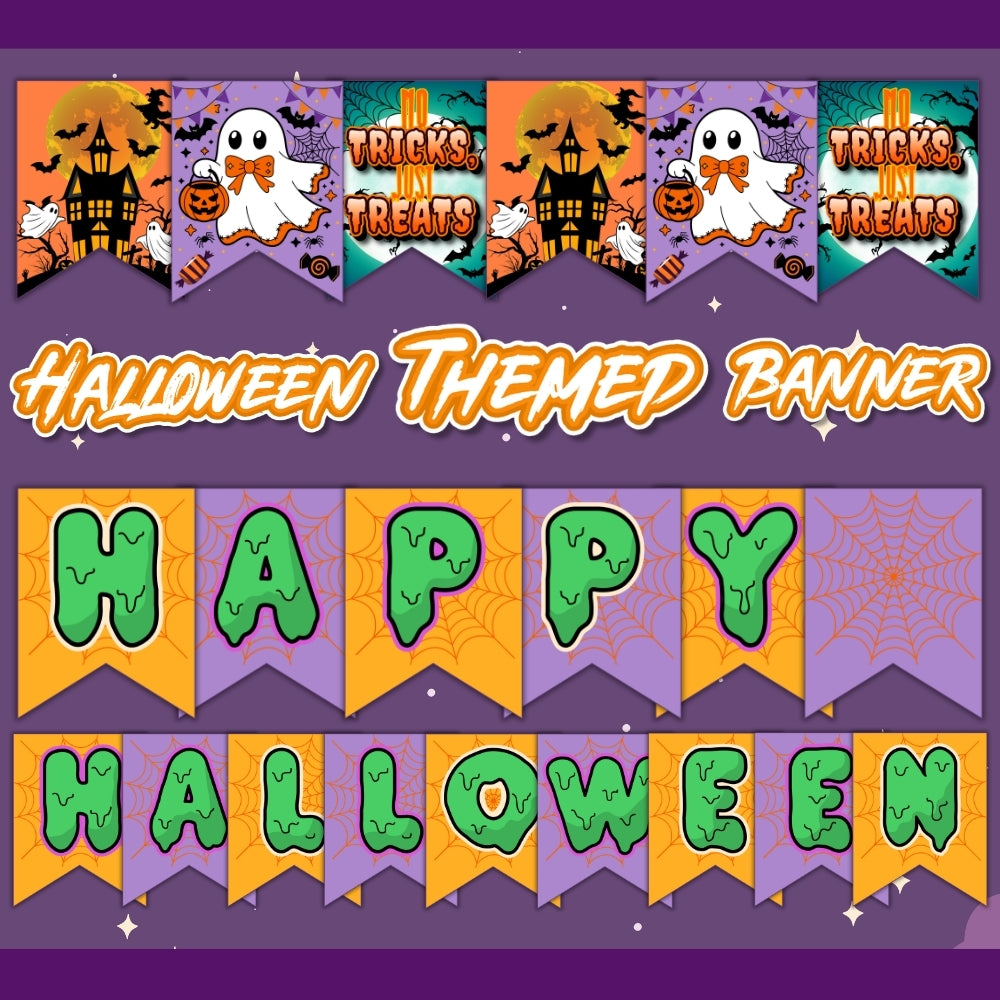 PLR Printable Halloween Bulletin Board Kit