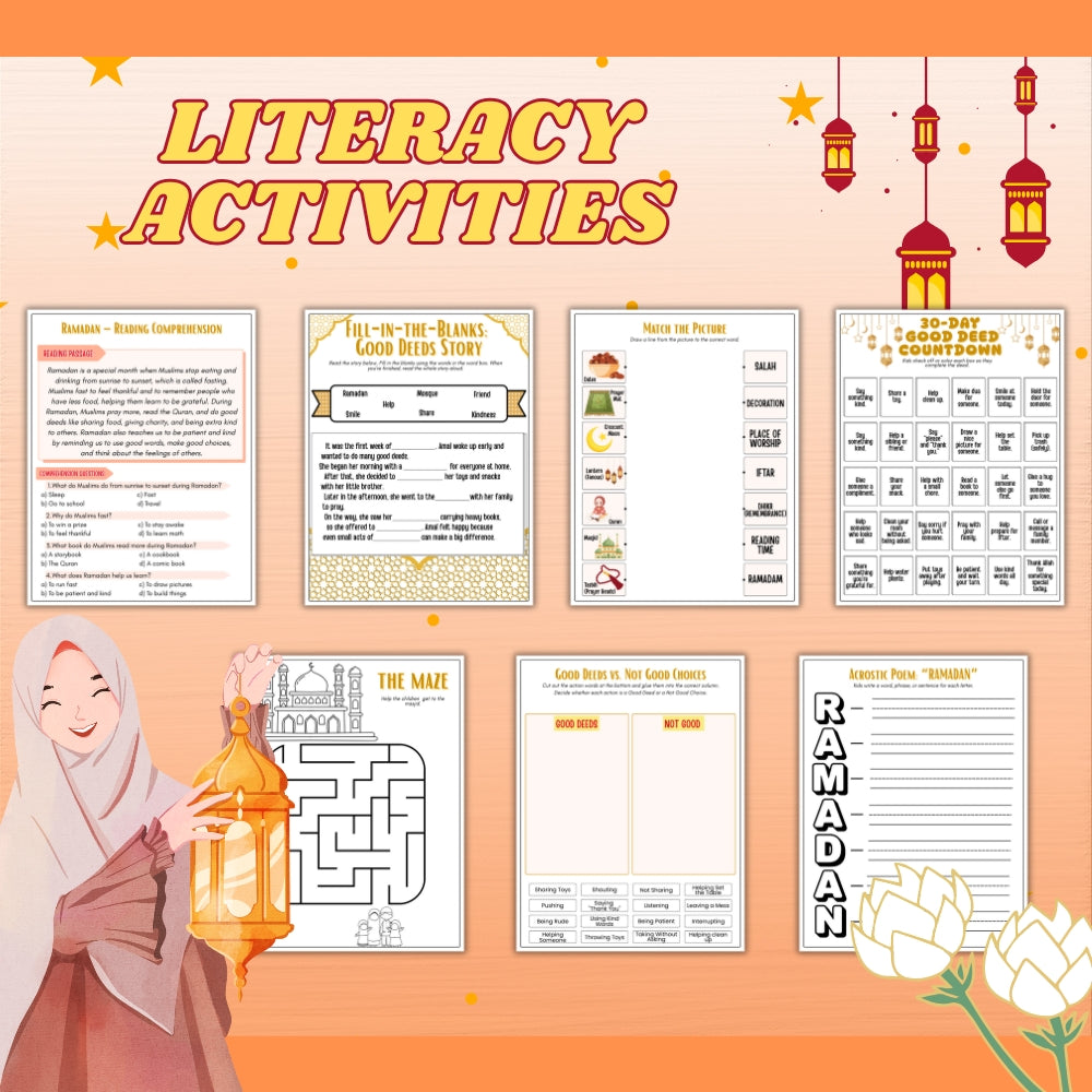 PLR Ramadan Activity Bundle