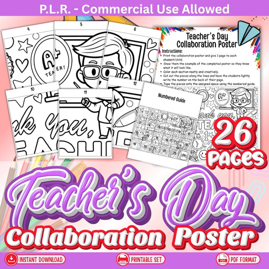 PLR Teacher Appreciation Collaborative Poster