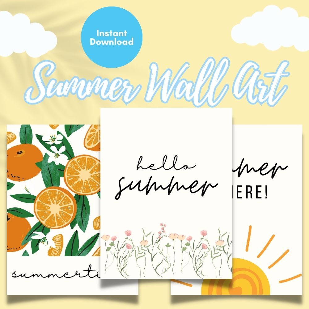 The Ultimate P.L.R. Summer Printables Template Pack