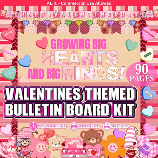 PLR Valentine Bulletin Board Kit