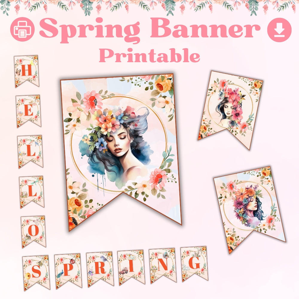 Ultimate Spring PLR Printables Bundle Plus Templates