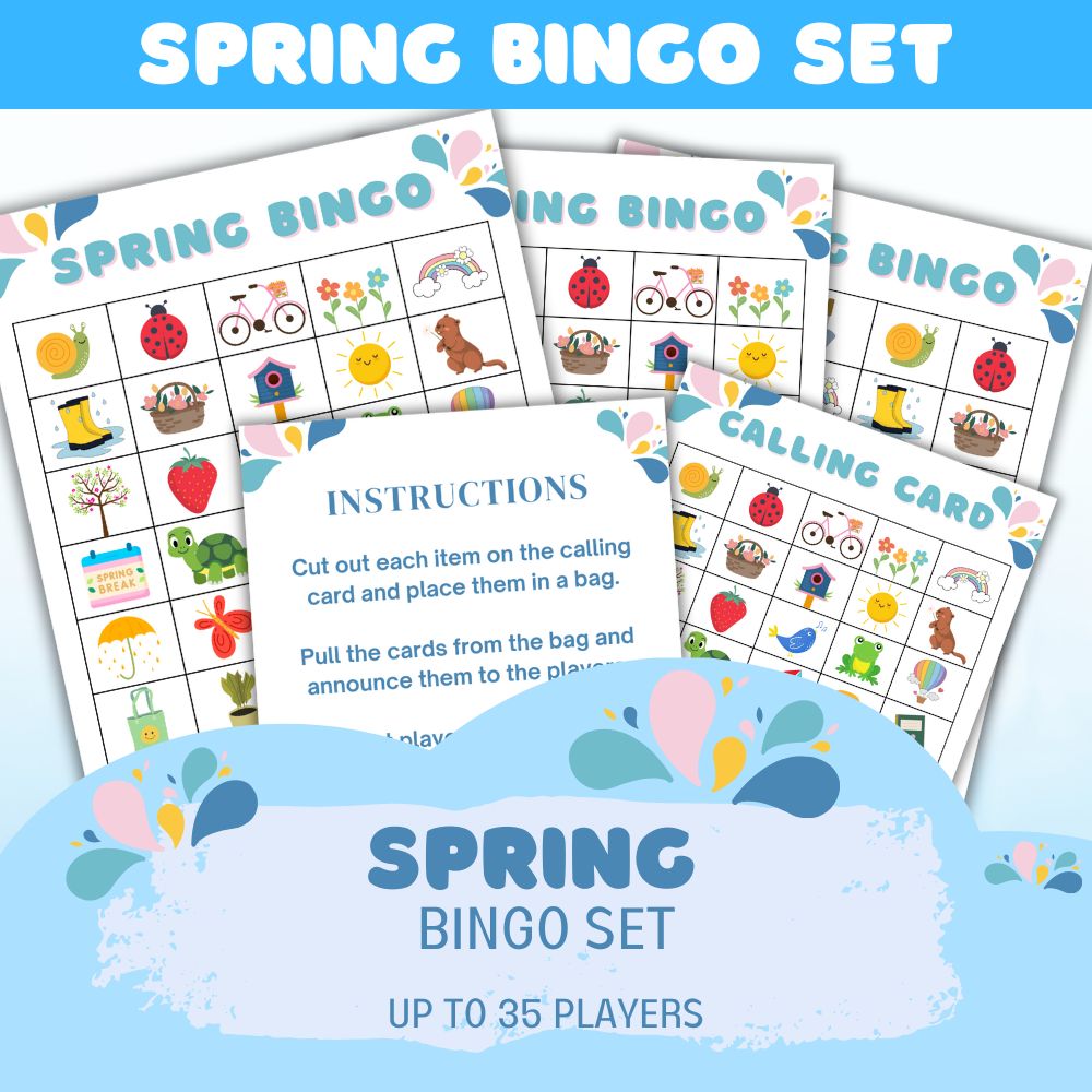 Spring PLR Printables Bundle Deluxe Add On