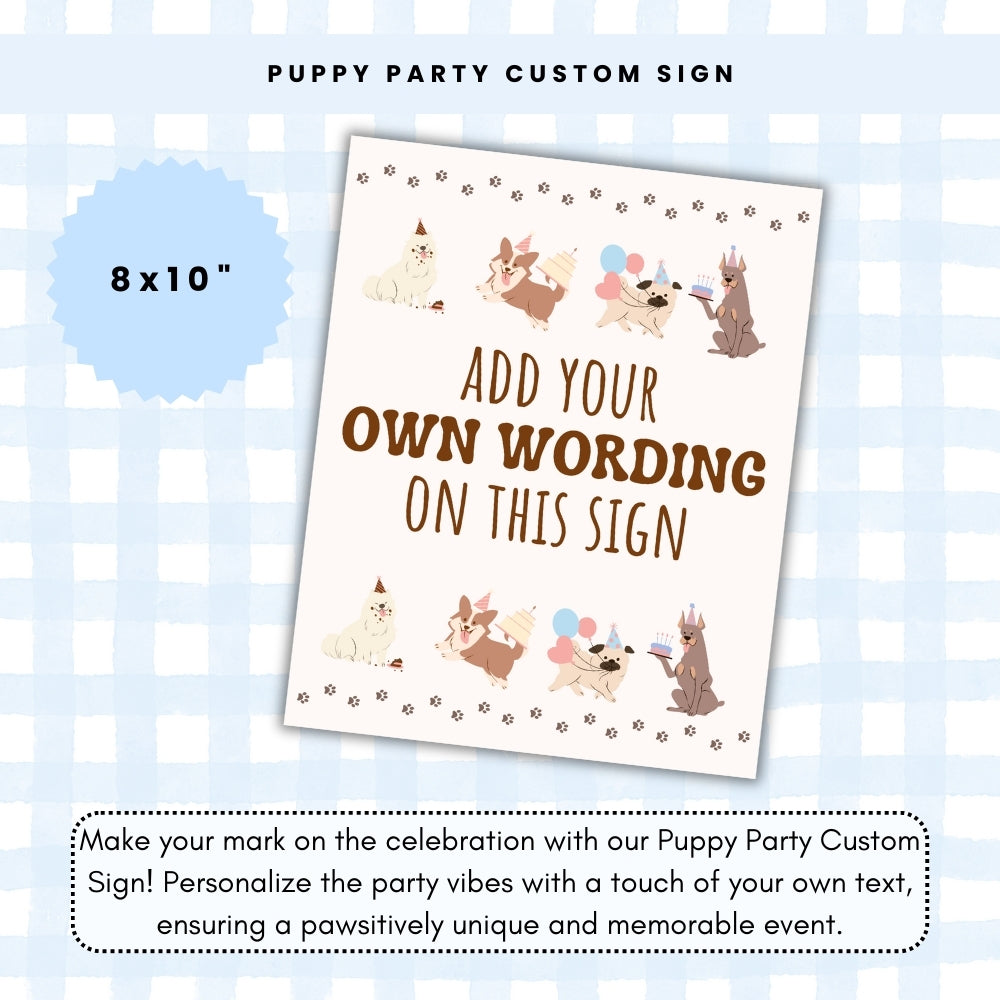 PLR Puppy Party Bundle for Boy
