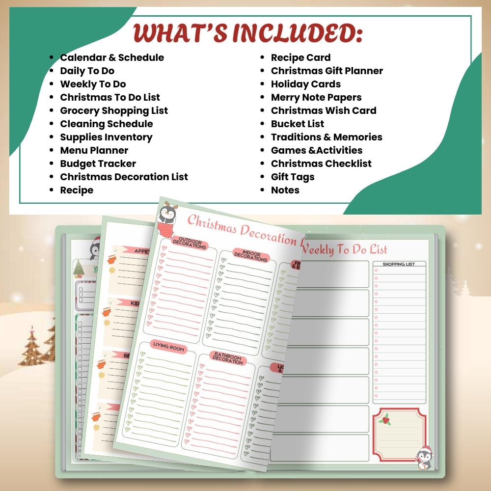 PLR Christmas Planner