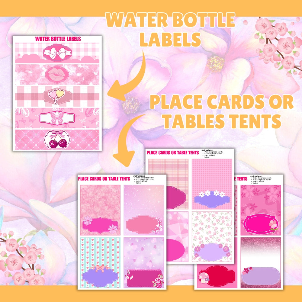 PLR Galentine's Day Party Printables