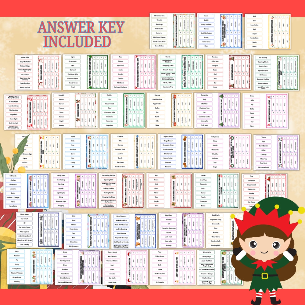 PLR Christmas Friendly Feud