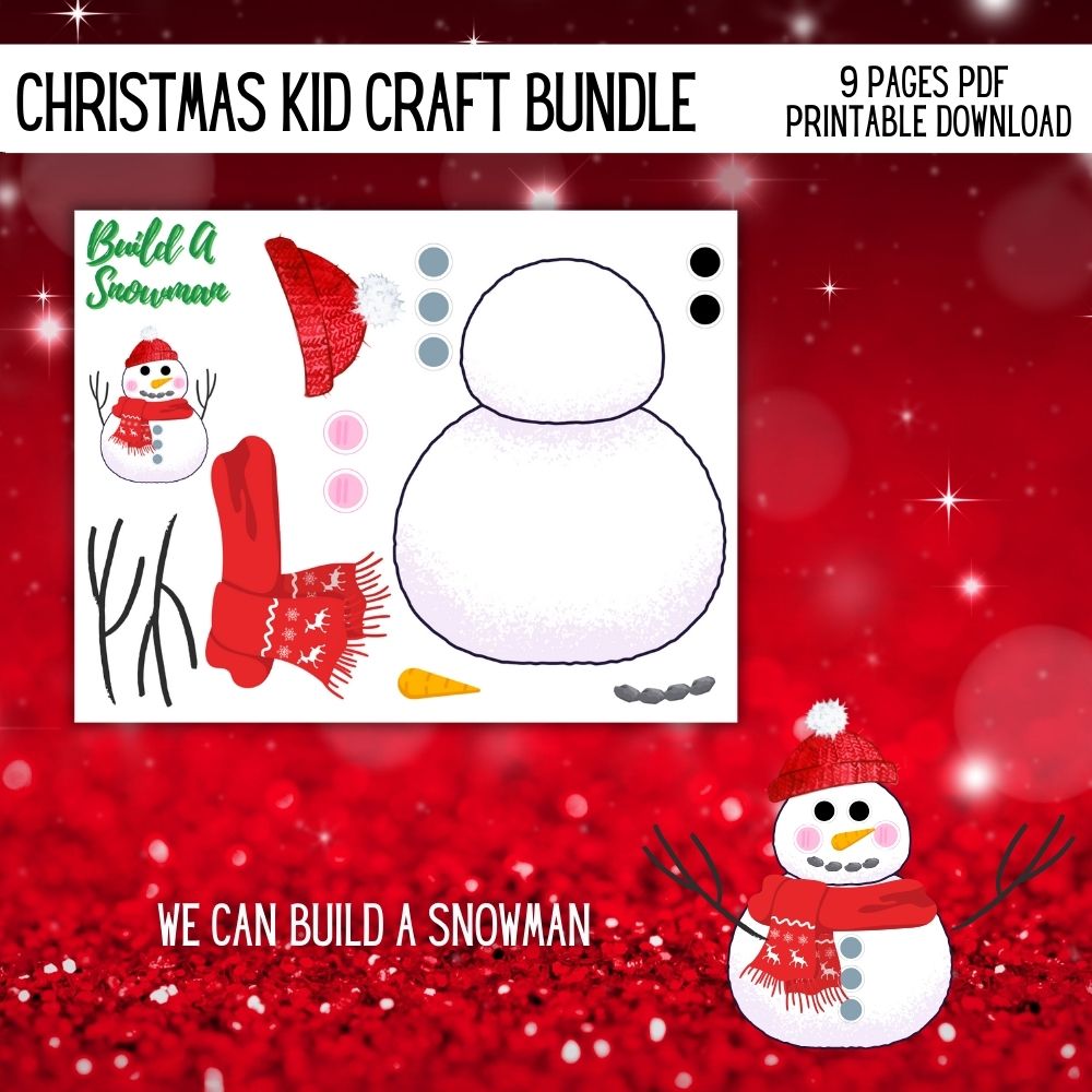 PLR Christmas Kid Craft Bundle